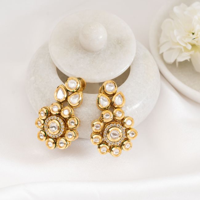 Feiyaz Kundan Earring