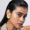 Ginkgo Stud Earring