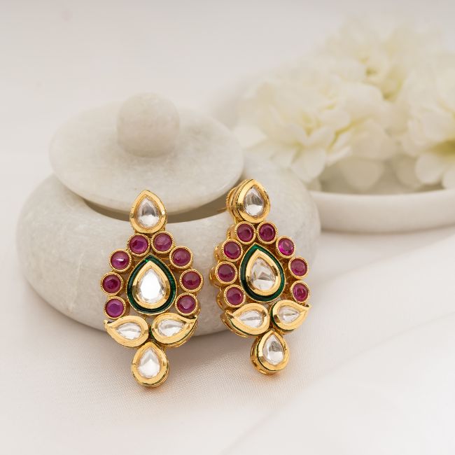 Afreen Kundan Earring