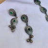 Oxidised Long Necklace Set