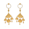 Ginkgo Statement Dangle Earring