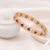 Adab Ruby Moissanite Bangle