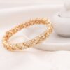 Diya Moissanite Bangle- Pair of 2