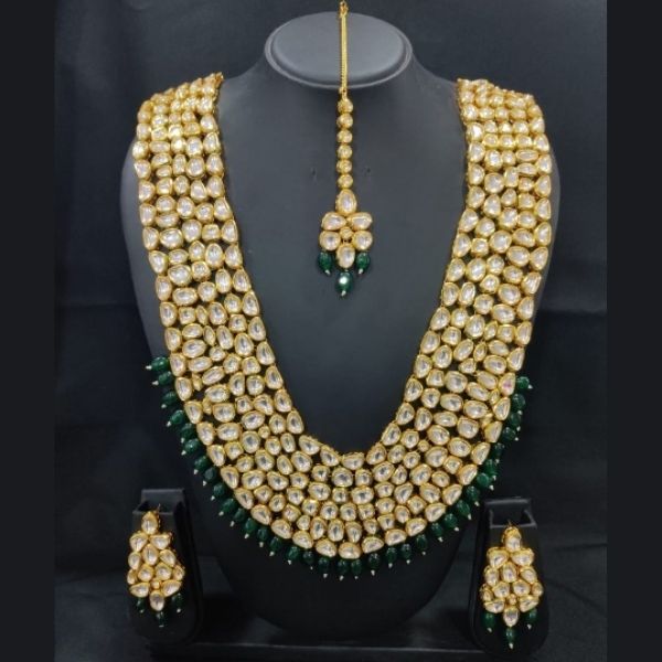 Uncut Kundan Bridal Set