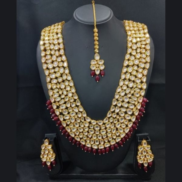 Uncut Kundan Bridal Set