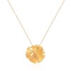 Ginkgo Leaf Charm Pendant Necklace