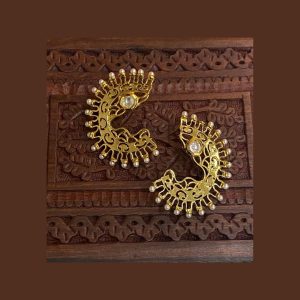 Gold Plated Designer Earring