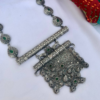 Oxidised Long Necklace Set