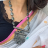 Oxidised Long Necklace Set