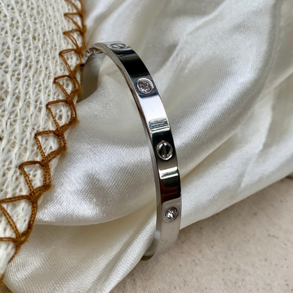 Silver Polish Designer Bracelet