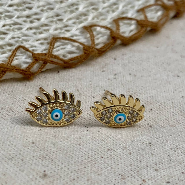 Evil Eye Small Studs