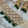 Kundan Square Jadau Necklace Set