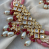 Kundan Choker Set Adorned With Pearls And Beads