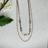 Two Strand Chain Necklace Set