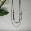 Two Strand Chain Necklace Set